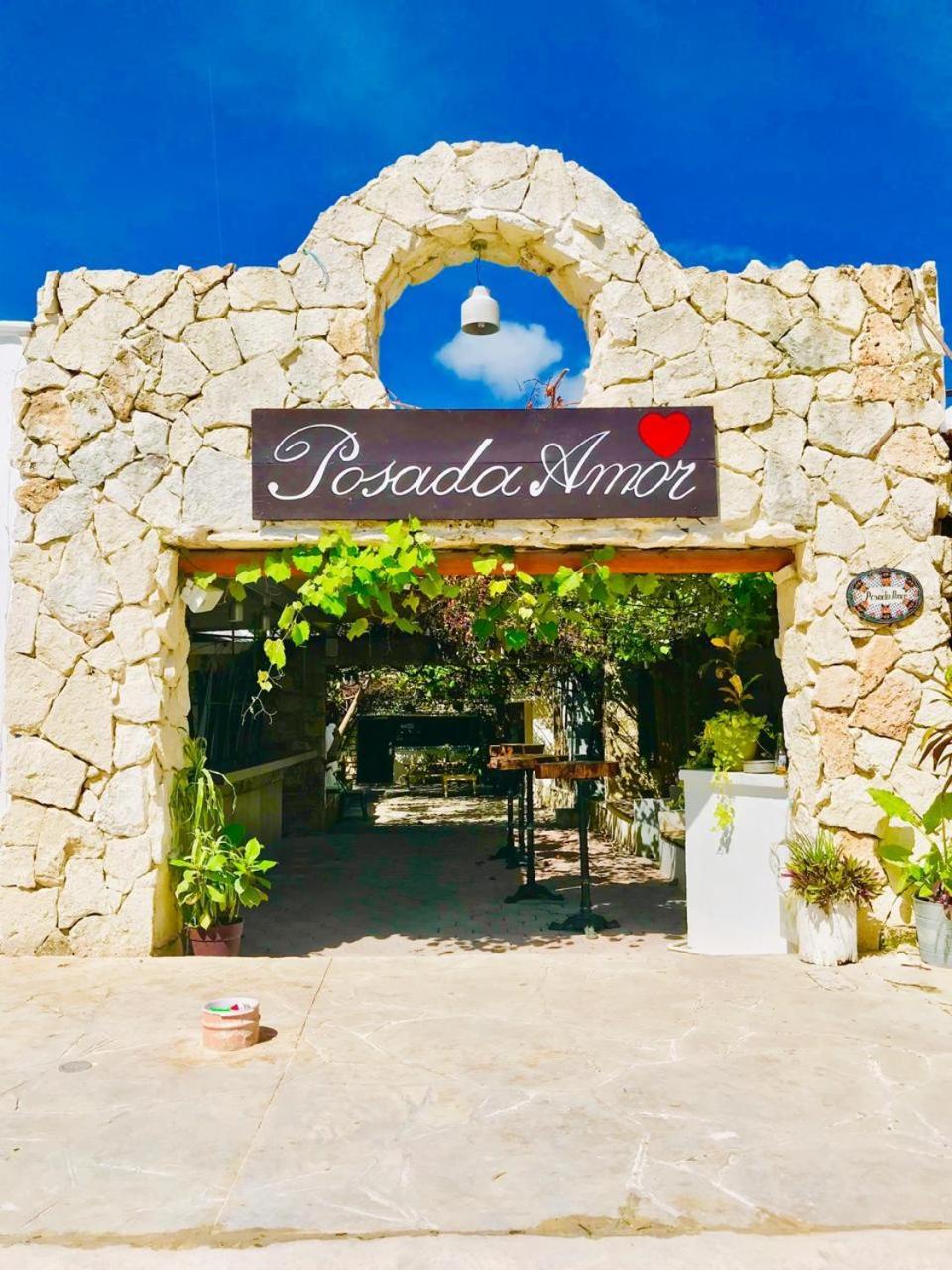 Posada Amor Hotel Boutique Puerto Morelos Exterior photo